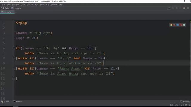 042 Ternary Operator And More Conditional Statement смотреть онлайн