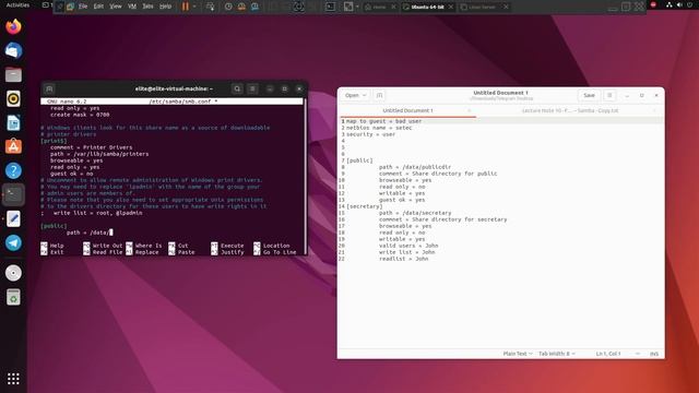 Linux Ubuntu (Samba) смотреть онлайн