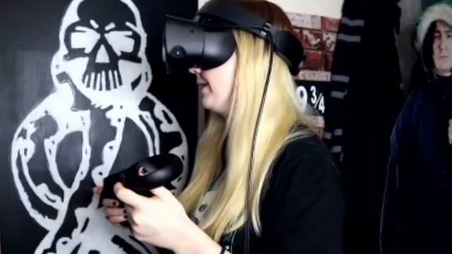 EXPLORING HOGWARTS IN VR! (Harry Potter PC Games) смотреть онлайн