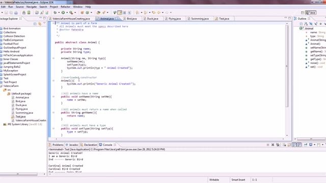 Java Constructors смотреть онлайн