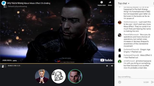 Smudstream: Why You're Wrong About Mass Effect 3's Ending (ft. UDP and The Doctor) смотреть онлайн