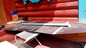 Делаем киль для лодки ПВХ с подручных средств