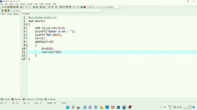 palindrome number checking#codingskills #cprogramming #java #python #program смотреть онлайн