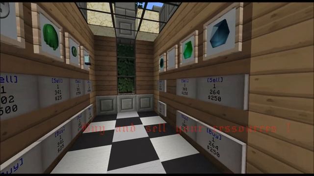 Minecraft Advance Survival Server 500 slots Craftbukkit 1.6.4 смотреть онлайн