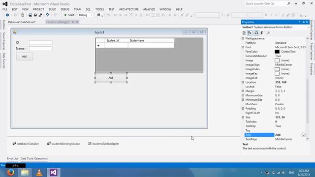 Create Database on Visual Studio 2012 смотреть онлайн
