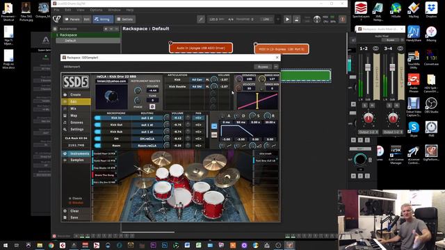 Arranger + Laptop - Live Performing using VST instrument (drums) latency free смотреть онлайн