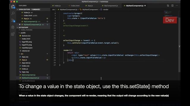 React JS State and Arrow Functions смотреть онлайн