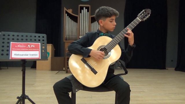 Capricho árabe (Francisco Tárrega) - performed by Aleksandar Ivanov. смотреть онлайн