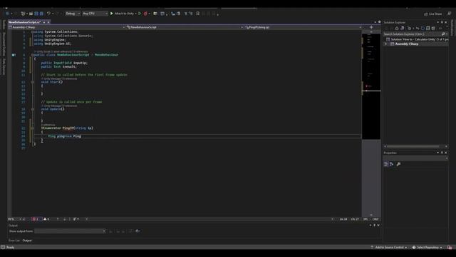 Unity3D - How to Ping network IP | Tutorial смотреть онлайн