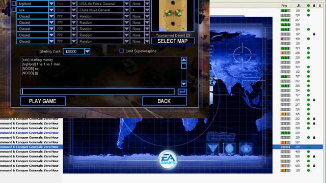 Generals Zero Hour 1.04 play through gameranger.com смотреть онлайн