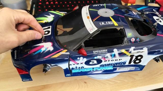 New arrival TAMIYA TA03-R AVEX DOME MUGEN NSX HONDA