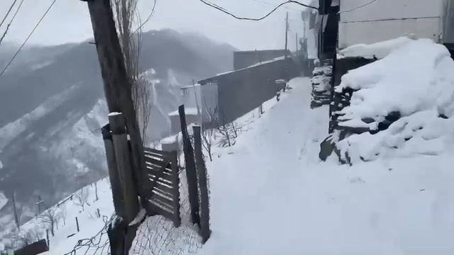 Зимняя красота в горах Дагестана Цунта смотреть онлайн