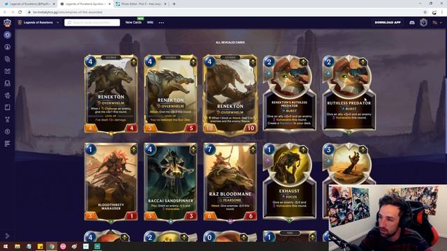 THE CROC ? !! Renekton New Champion Card Revealed! Level 3 Champion!? Legends Of Runeterra смотреть онлайн