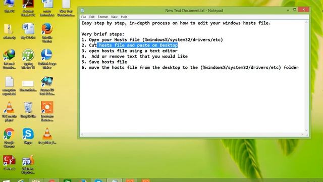 how to edit windows hosts file C:\Windows\System32\drivers\etc смотреть онлайн