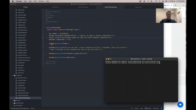 Using the Print and Println Feature on Java смотреть онлайн
