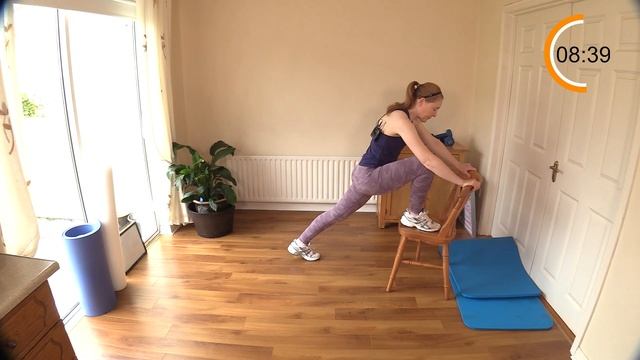 RELAXING COOL DOWN AND STRETCHING EXERCISES FOR WOMEN OVER 50 | Lively Ladies смотреть онлайн