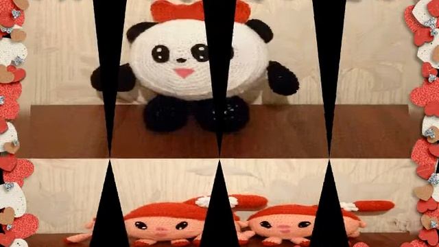 Игрушки амигуруми крючком.Обзор игрушек амигуруми.Toy /Мои работы вязание крючком. смотреть онлайн