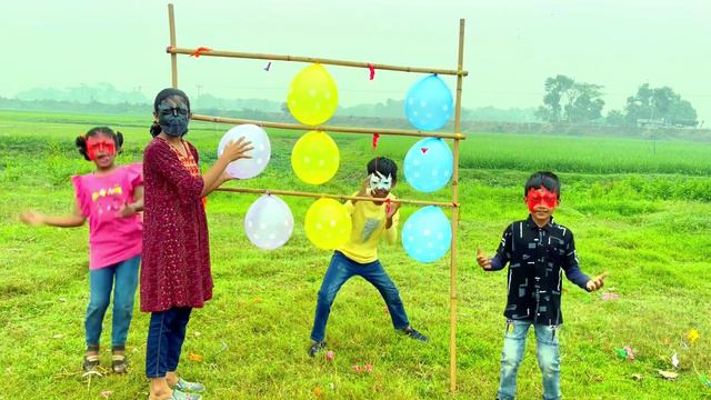 Outdoor fun with Flower Balloon and learn colors for kids by I kids episode-14 смотреть онлайн