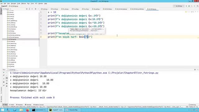 Python 3 Dersleri 94 - f-strings İle Metin Biçimlendirme смотреть онлайн