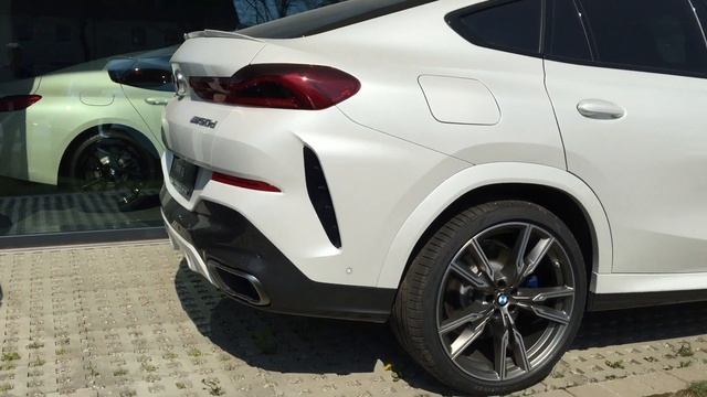 2020 BMW X6 M50d G06 In Mineralweiß Metallic