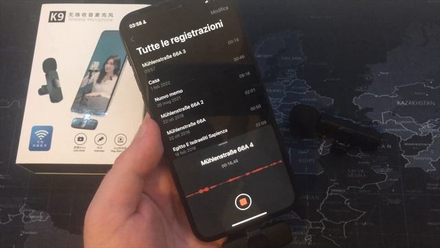 K9 Microfono Wireless per iOS смотреть онлайн