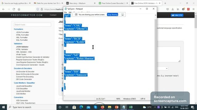 json file validator смотреть онлайн