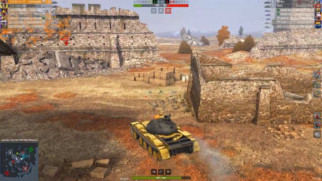 TVP T 50/51, 121B & Type 62 • WoT Blitz Gameplay смотреть онлайн
