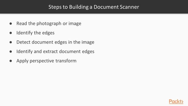 Fast Numerical Computing with Python: Scanning Data from an Image Using OpenCV | packtpub.com смотреть онлайн