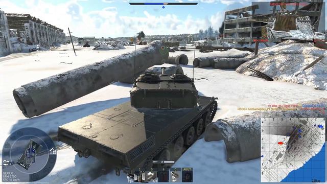 War Thunder: AMX-50 Surbaissé French Heavy Tank Gameplay [1440p 60FPS] смотреть онлайн