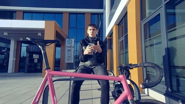 Fixed Gear Brest.  Bike Messenger From Wroclaw. Наш фиксер в Польше)