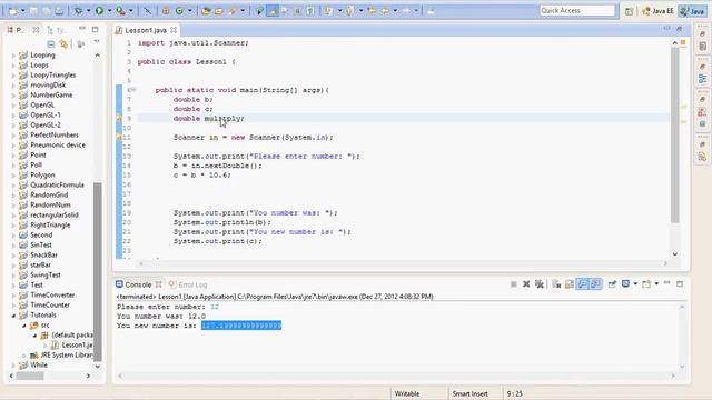 Java Basic Calculator - Java Episode 3 смотреть онлайн
