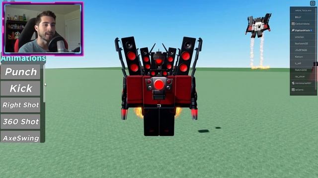 How to become UPGRADED TITAN SPEAKERMAN + MORE in HONORABLE TOILET TITANS ROLEPLAY - Roblox смотреть онлайн