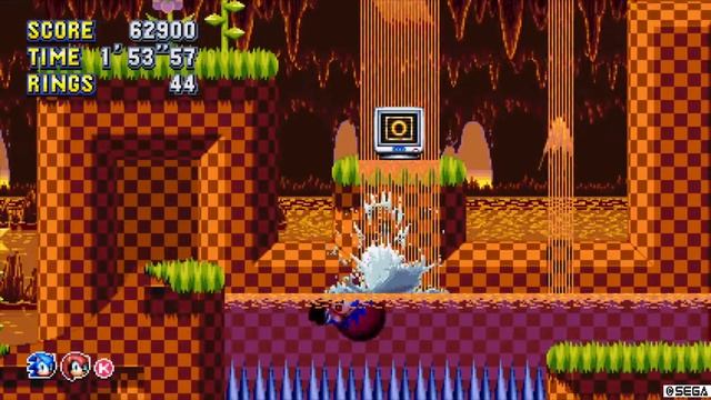 Sonic mania plus gameplay смотреть онлайн