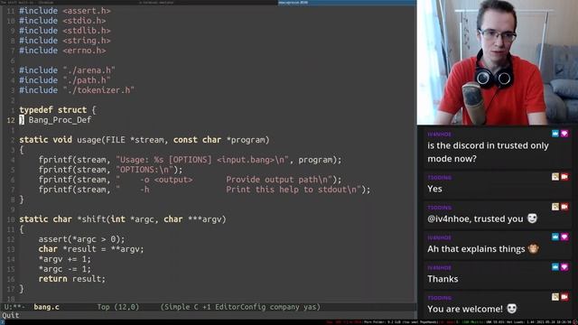 My Own Programming Language in 2 Hours — Offline Stream #08 смотреть онлайн