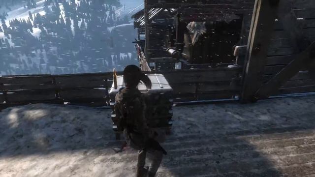 Прохождение Rise of the Tomb Raider — Часть 13: Путь в деревню смотреть онлайн