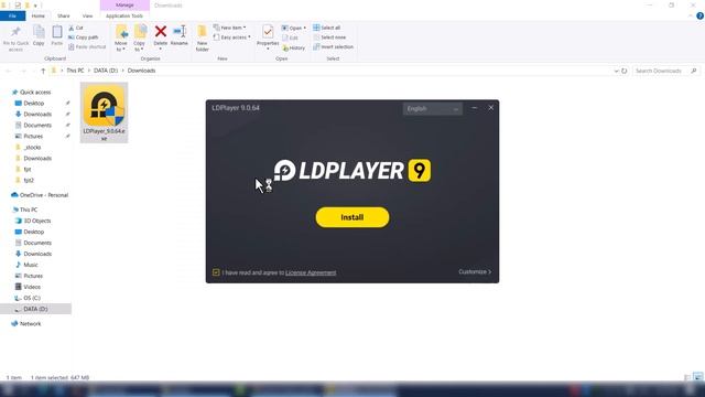 #howto #install LD Player #ldplayer 9 in win10/11 | Run Android in PC смотреть онлайн