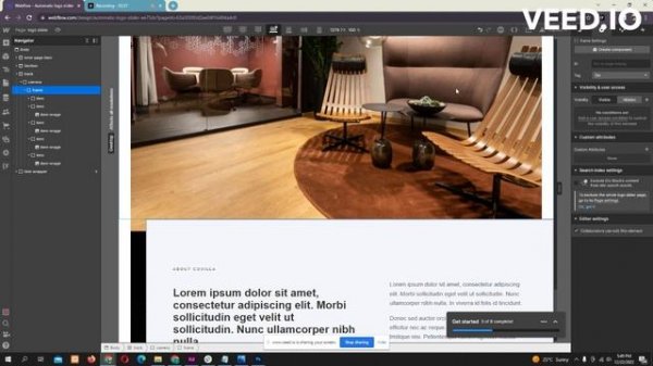 Horizontal scrolling animation in webflow and css | horizontal scrolling animation in webflow slide