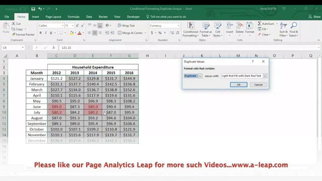 Conditional formatting in Excel | MS Excel Tutorials for Beginners|MS Excel Tutorials|Analytics Lea смотреть онлайн