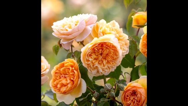 Новинки английских роз Д. Остина за 2022 год. Розы Elizabeth, Bring Me Sunshine, Silas Marner. смотреть онлайн