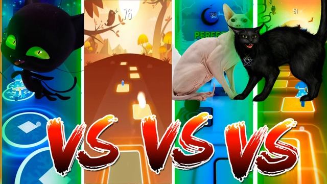 Cute Cats jump|TilesHop EDMRush! смотреть онлайн