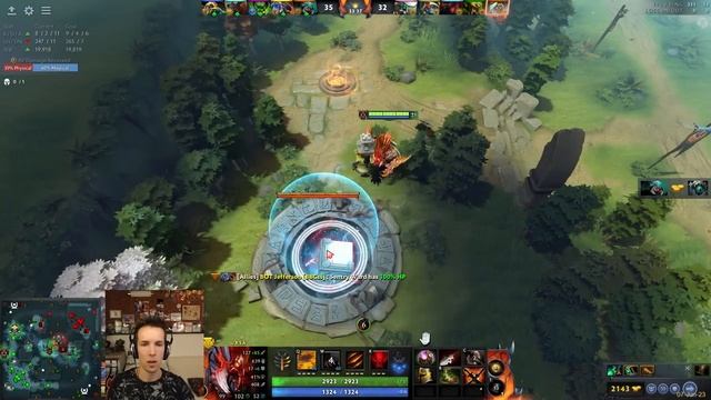 The CLOSEST END GAME EVER (While playing BSJ's Build) - Grubby - Dota 2 смотреть онлайн