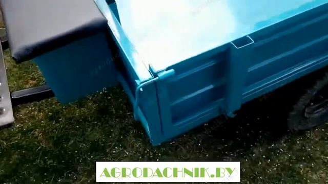 Прицеп для мотоблока, тележка минитрактора до 1000кг- небольшой обзор #top #trending #shortvideo смотреть онлайн