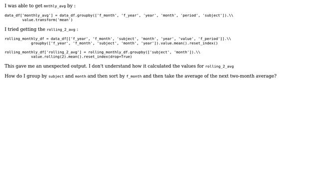 Pandas Rolling mean with GroupBy and Sort (2 Solutions!!) смотреть онлайн