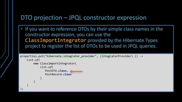 The best way to fetch SQL query projections with JPA смотреть онлайн