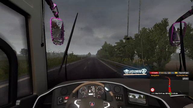 Scania Touring Bus - Berlin to Riga | Euro Truck Simulator 2 | Germany to Latvia смотреть онлайн