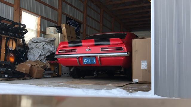 ‘69 Camaro SS 350 Cold Start - 5 Degrees