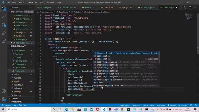Build a Todo List App with React Redux смотреть онлайн
