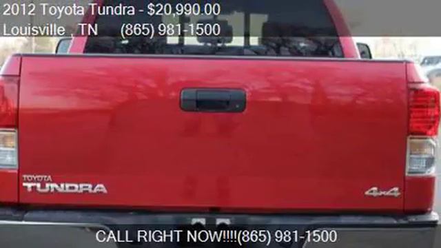 2012 Toyota Tundra Grade 4x4 4dr Double Cab Pickup SB (5.7L смотреть онлайн