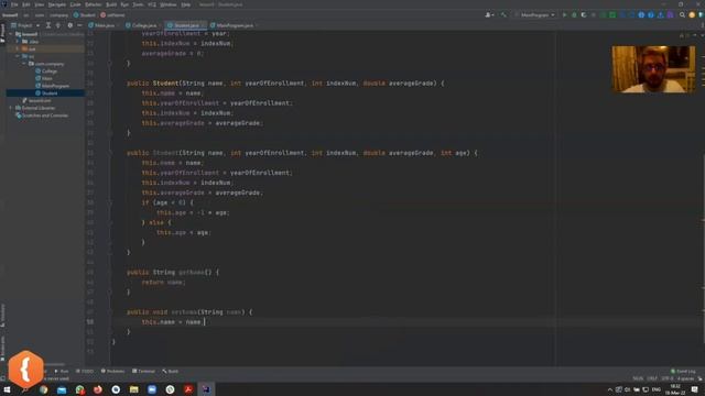 Getter and Setter in Java | CodeGym University Course смотреть онлайн