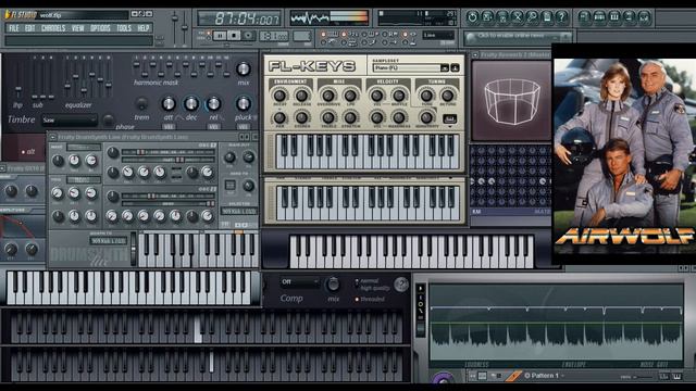 Airwolf - Extended Theme FL Studio Cover